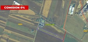 Teren 28.421 mp - autorizație de construcție – ideal pentru industrial/comercial