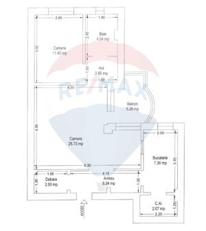 Apartament cu 2 camere de vânzare pe cal.  Aurel Vlaicu - imagine 18