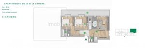 Apartament 3 cam complex rezidential premium Metrou Pacii - imagine 2