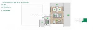 Apartament 3 cam complex rezidential premium Metrou Pacii - imagine 5