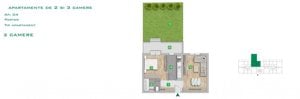 Apartament 2 cam complex rezidential boutique Metrou Pacii - imagine 2