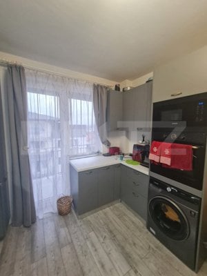 Apartament cu 2 camere, balcon, terasa de 54 mp, lift, parcare subterana - imagine 6