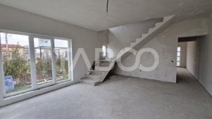 Casa de tip duplex de vanzare in Arhitectilor la stadiul de alb