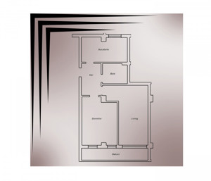 Tomis Nord/Carrefour -Perpetum Residence III -Apartament cu 2 camere,  bloc nou. - imagine 2