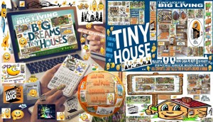 Rulota Tiny House Mini Casa Pe Roti De Vacanta Locuit Hambar Lemn Birou Afacere Din Vis De Poveste - imagine 7