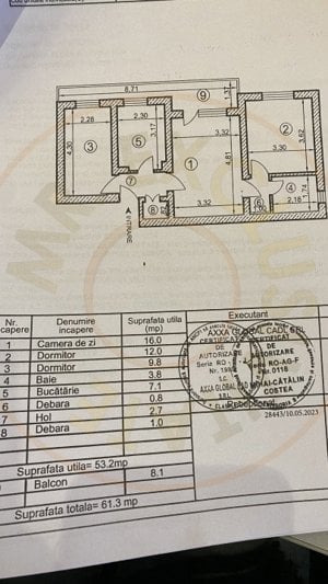 Apartament 3 camere aproape de centru Pitesti. Comision 0% - imagine 4