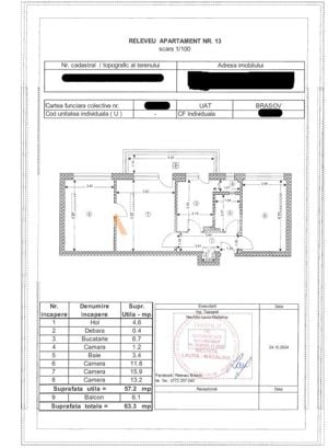 Apartament 3 camere  zona Tribunalului - imagine 8