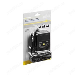 Incarcator auto laptop,12V-24V, 24W-2A, Negru, 6 adaptoare diferite cod 53439 Goobay,