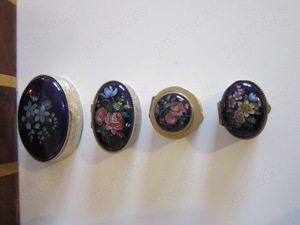 cutii vintage de colectie pictate manual  Anglia, Germania - imagine 3