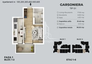 Metrou Berceni garsoniera decomadata. - imagine 2