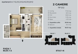 Apartament 2 camere decomandat metrou Berceni. - imagine 2