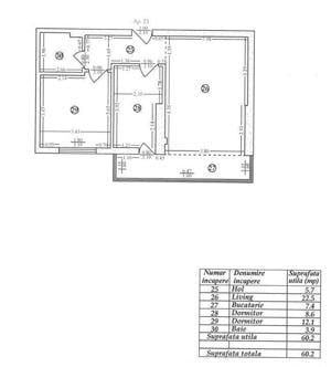 Apartament 3 camere 60.2 mp Dobroesti / Fundeni - imagine 16