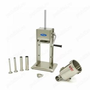 Aparat manual de umplut carnati 5 l   vertical   4 palnii incluse - imagine 3