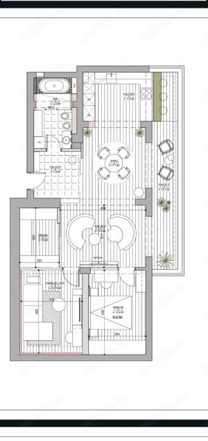 Apartament 3 camere, 100mp, Bragadiru - 125.000  NEGOCIABIL - imagine 9