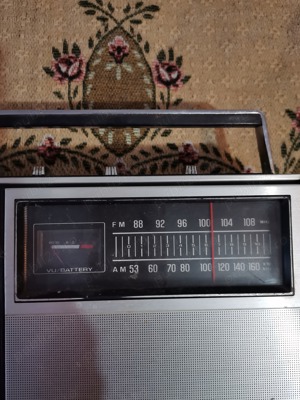 Panasonic RQ-437S , aparat de radio vechi , vintage ,retro, functional - imagine 4