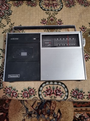 Panasonic RQ-437S , aparat de radio vechi , vintage ,retro, functional - imagine 2