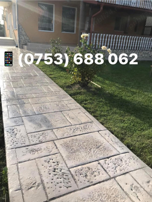 Beton amprentat Bucuresti , Beton amprentat pret Bucuresti  - imagine 3