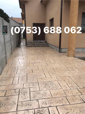 Beton amprentat Bucuresti , Beton amprentat pret Bucuresti 