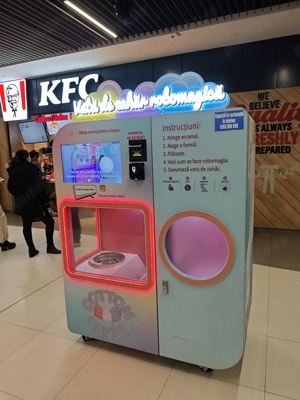 Afacere la cheie. Vata de zahar automat - imagine 5