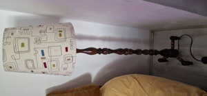 Corp iluminat din lemn Lampadar