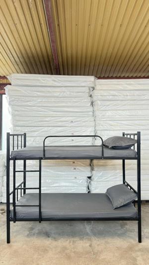 Pat metalic etajat BEL 2+2 saltele +set lenjerie complet Super Oferta! - imagine 4