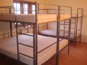 Pat etajat metalic Model BEL 01 FABY + 2 saltele 12 cm - Super Oferta!