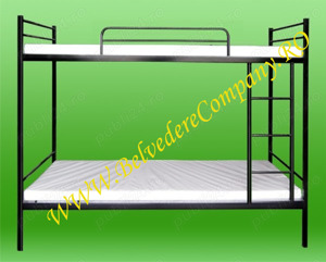 Paturi Metalice etajate in stoc ideale pentru muncitori! - imagine 4