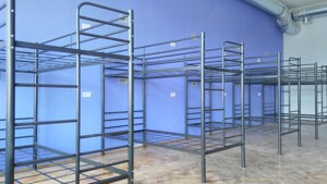 Paturi Metalice suprapuse ideale pentru muncitori ! In stoc ! - imagine 3