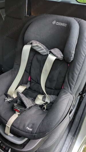 Scaun Auto Maxi Cosi Pearl plus baza isofix plus husa