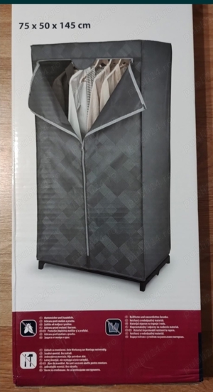 Dulap textil cu fermoar, pt.camasi în general