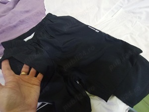 Pantaloni sport blemarin cu captusala si buzunare Reebok UK, M - imagine 5