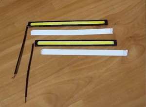 Set 2 x Proiectoare DRL/COB/Fog Bar Lamp/Strip Lights White 12V - UK