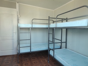 Pat etajat metalic Model BEL 01 FABY + 2 saltele 12 cm - Super Oferta!