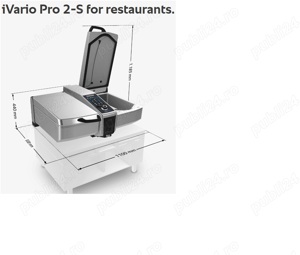 Echipament nou RATIONAL iVario Pro 2-SP cu gatire la presiune - imagine 3