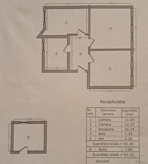 Apartament 2 camere cu centrala proprie in zona Titulescu - imagine 14