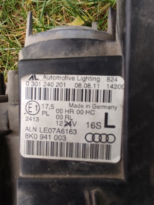 Vind Far Stinga si Proiectoare Audi A3 8p - imagine 3