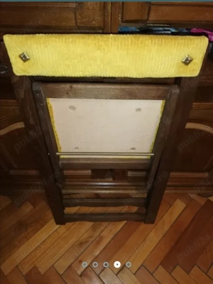 Sase scaune pliante tapitate noi - imagine 2