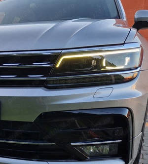 Vand Volkswagen Tiguan R line 2019 full Options. Automat, 118000 km, 4x4, 240 cp, panoramic, padele, - imagine 4