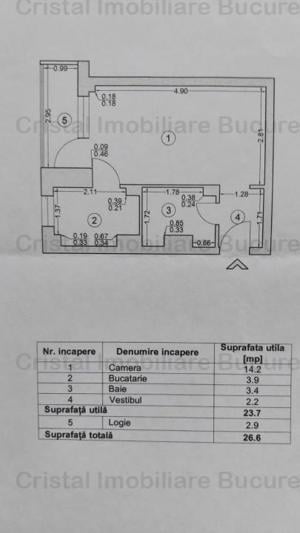 Garsoniera, bloc mixt, 6 min metrou Dristor, se inchiriaza foarte usor in bloc - imagine 4