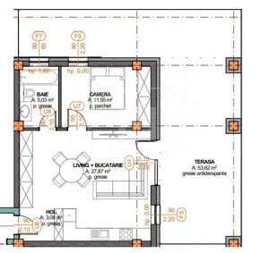 Apartament 2 camere, terasa, in ansamblu rezidential - imagine 5