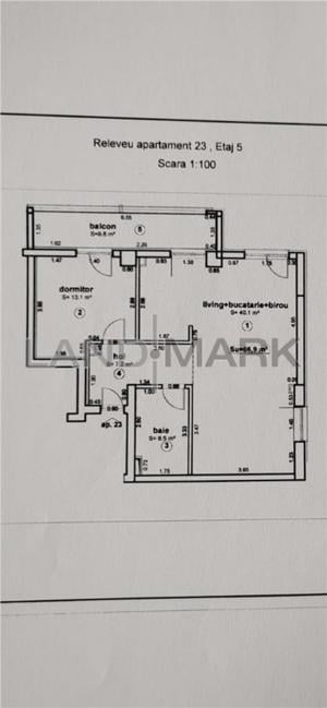 APARTAMENT 3 camere la alb, decomandat, in North Star Residence - imagine 3