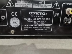 Sistem Onkyo TX  SR 501E și DV SP 501 - imagine 5
