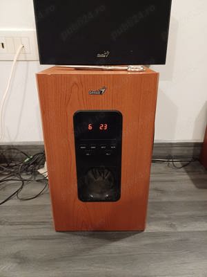 Vand sistem audio Genius 5.1, vechi cu bas mai pronuntat  - imagine 2