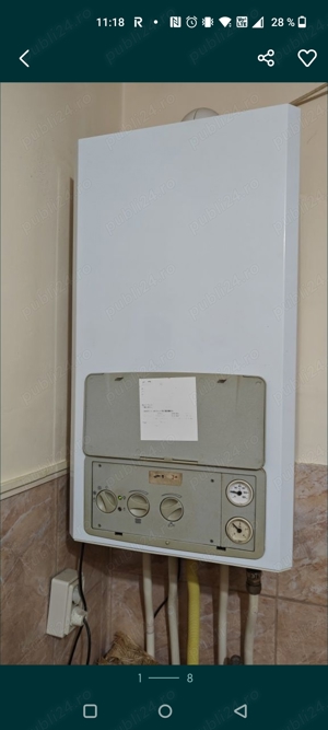 Centrala Pocket Arca gaz, 2002,funcțională 