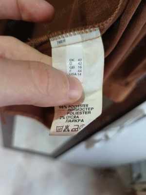 Camasa Choise Genuine Syntetic skin Suede Leather Jacket Slim Fit jacket Size M - imagine 4