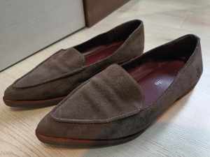 Mocasini Marc O'Polo Women's Penny Loafer Suede Leather Loafers Cappuccino Homny Size 4.5