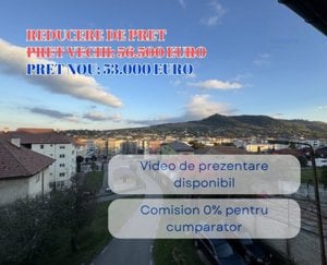 Apartament cu 3 camere calduros, decomandat, 72mp, cu beci si view panoramic