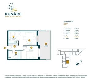 Apartament 2 camere finisat cu CF si TVA inclus în zona Între Lacuri - imagine 2