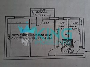 Km 4-5 | 2 Camere | La Cheie | Parcare | Centrala | Balcon | Etaj 1 /4 - imagine 3