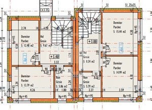 Casa cu 4 camere, terasa mare, constructie noua, zona Dambul Rotund - imagine 3